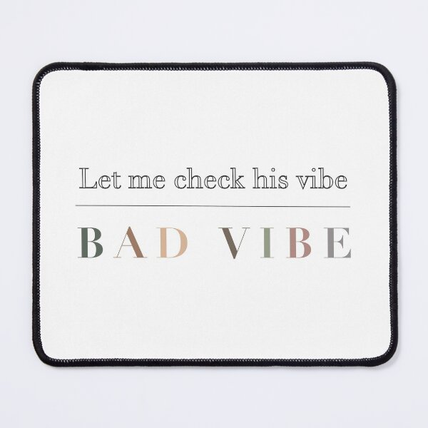 Item preview, Let me check his vibe Tik Tok  designed and sold by Laya & co..