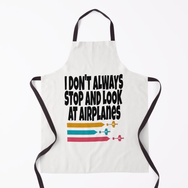 Item preview, I don't always stop and look at airplanes classic T-shirt designed and sold by Unique styl DeSigNe.
