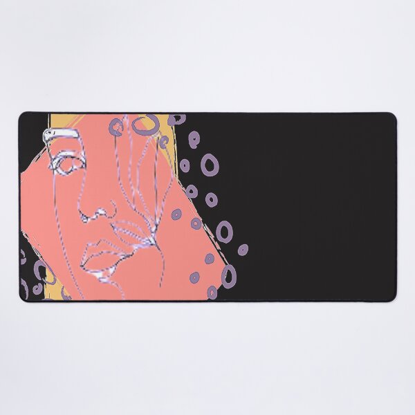 Item preview,  Linear Abstract Face Design, nr 4,Trippy Psychedelic Arte Abstracto designed and sold by Adri Barnard.