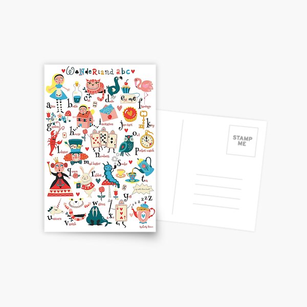 Item preview, Alice in Wonderland  Alphabet designed and sold by emilykskinner.
