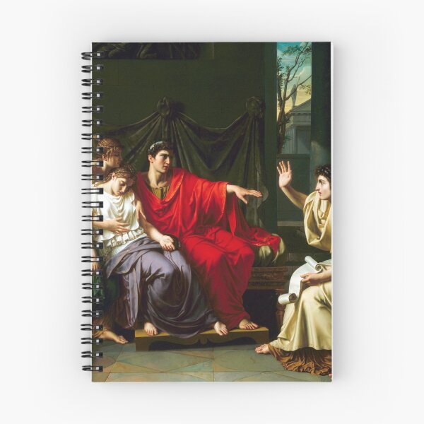 Item preview, Virgil reading The Aeneid by Wicar designed and sold by academic-art.