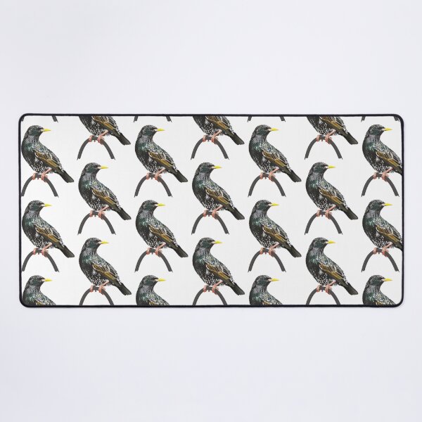 Item preview, Starling Garden Bird Illustration designed and sold by BijouArt.