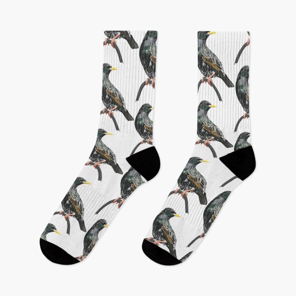 Item preview, Starling Garden Bird Illustration designed and sold by BijouArt.