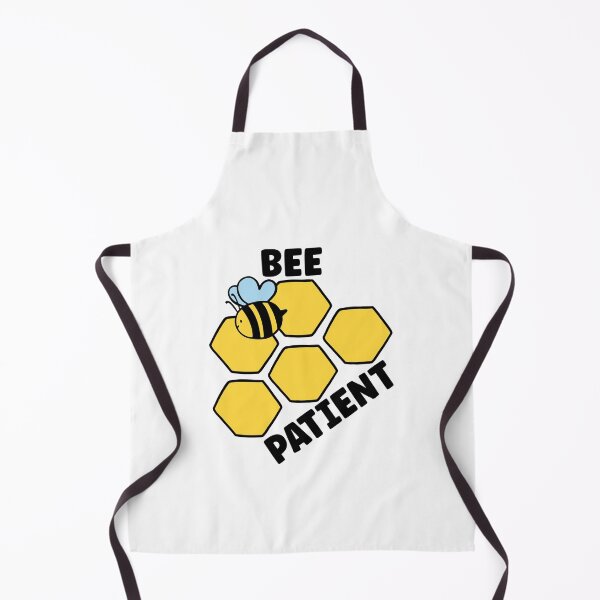 Item preview, Bee Patient, Funny Bee Pun designed and sold by SportyDogShop.