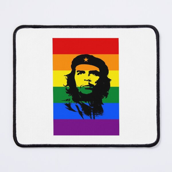 Che Guevara Viva La Revolucion Gay Pride Rainbow Flag Tee