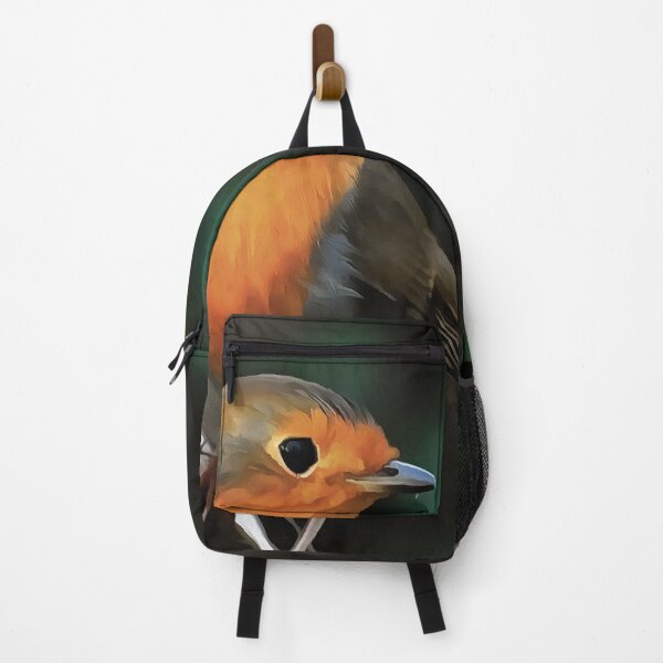 Item preview, Robin Being Bright On A Dull Day Acrylic Art designed and sold by taiche.