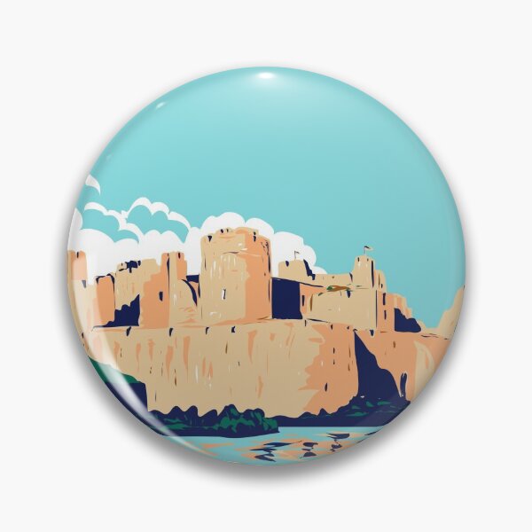 Item preview, Caerphilly Castle Brecon Beacons National Park UK designed and sold by Ermland-LabeL.