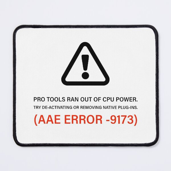 Item preview, Pro Tools Error designed and sold by Jimmy DeRosa.