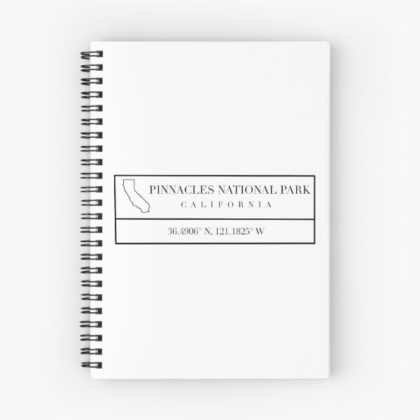 Item preview, Pinnacles National Park California Coordinates designed and sold by Emily Designs.