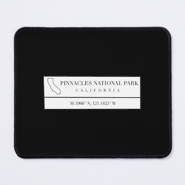 Item preview, Pinnacles National Park California Coordinates designed and sold by Emily Designs.