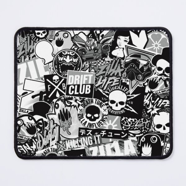 Item preview, STICKERBOMB #002 - Black & White designed and sold by deathtunejdm.