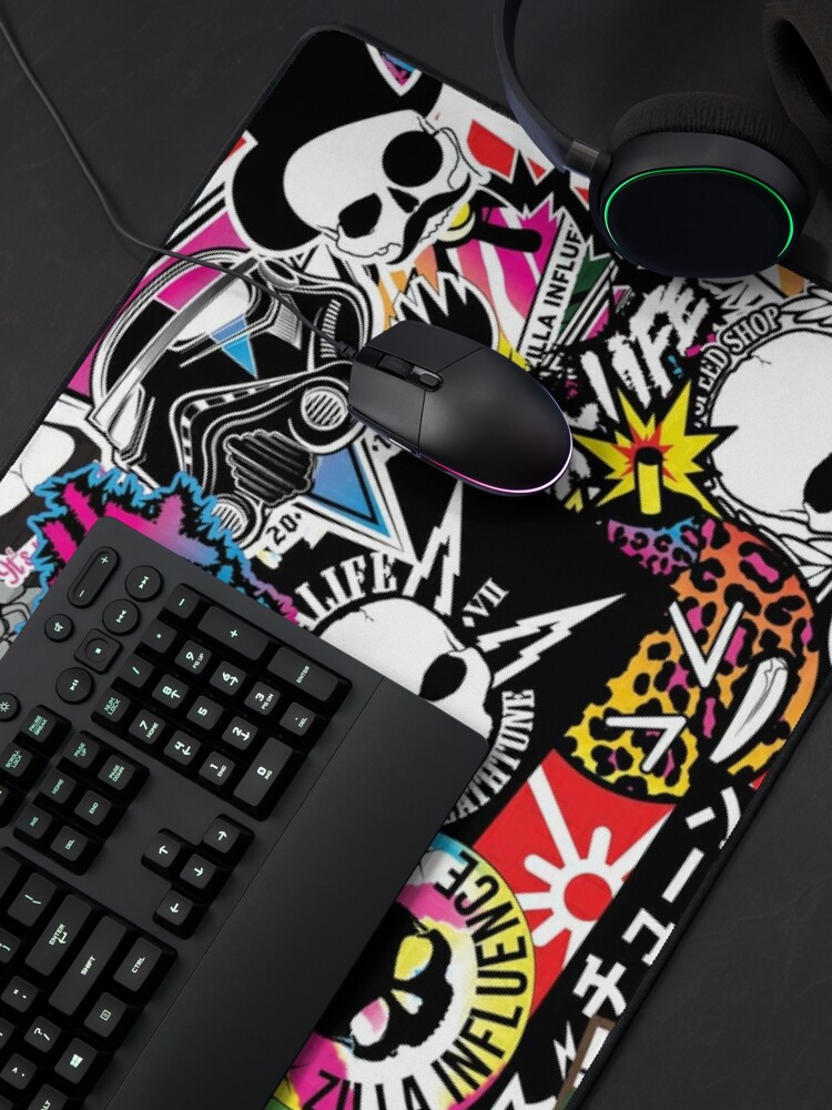 Alternate view of STICKERBOMB #002 Mouse Pad