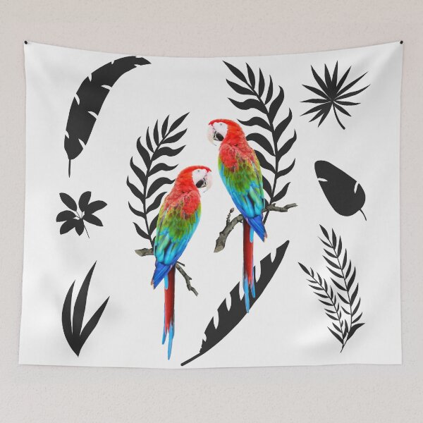 Item preview, Vividly Colored Parrot designed and sold by FikirSanat.