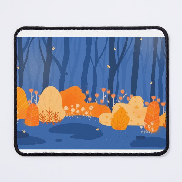 Item preview, Magical Orange Bushes in Forest designed and sold by hydrEAU.