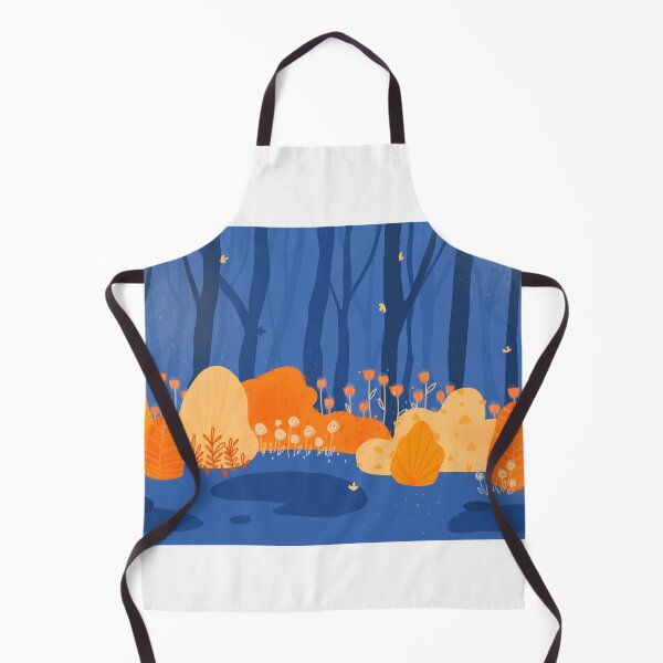 Item preview, Magical Orange Bushes in Forest designed and sold by hydrEAU.