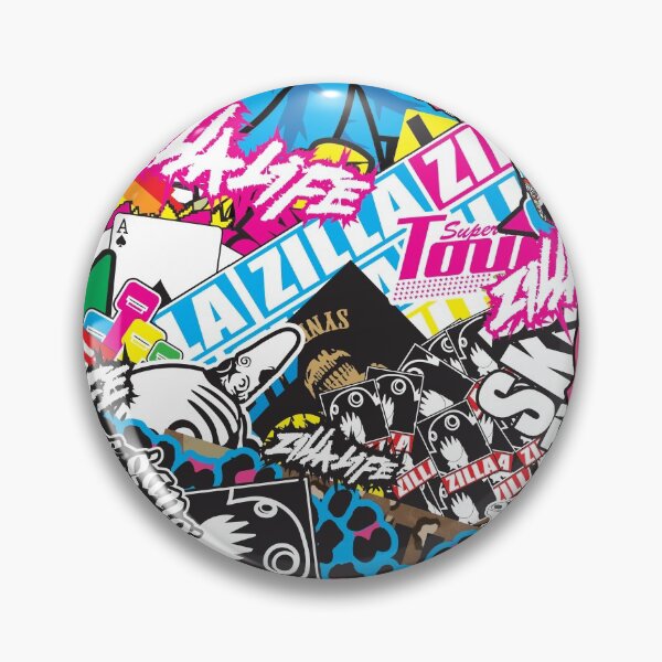 Item preview, STICKER BOMB PRINT designed and sold by deathtunejdm.