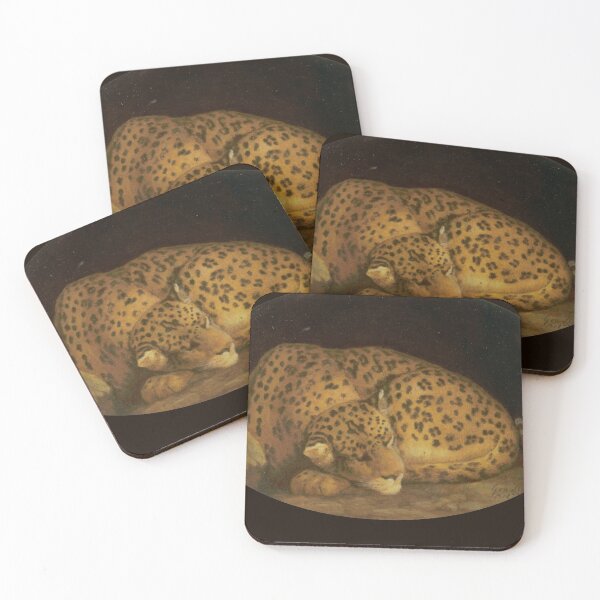 Item preview, Sleeping Leopard by George Stubbs designed and sold by Amanda1775.