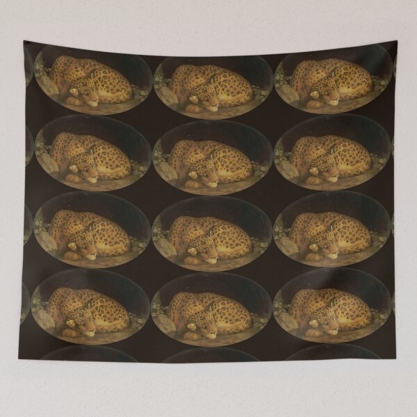 Item preview, Sleeping Leopard by George Stubbs designed and sold by Amanda1775.