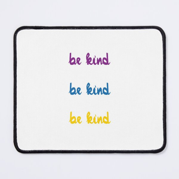 Item preview, be kind sticker pack - 3 colors designed and sold by Inspirationmotivation.