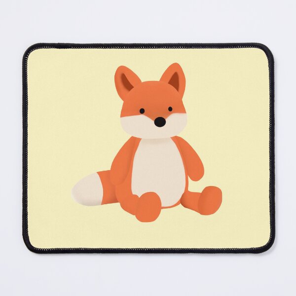 Item preview, Cute Stuffed Fox designed and sold by ViolettLight.
