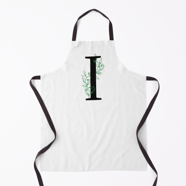 Item preview, I Initial Vine Flower Monogram Decal designed and sold by TrashPandaCreative.