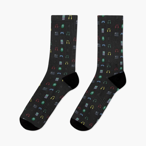 Item preview, Pixelated Gaming Galore pattern - Noob club Retro Gamer designed and sold by For the love of Pixels.