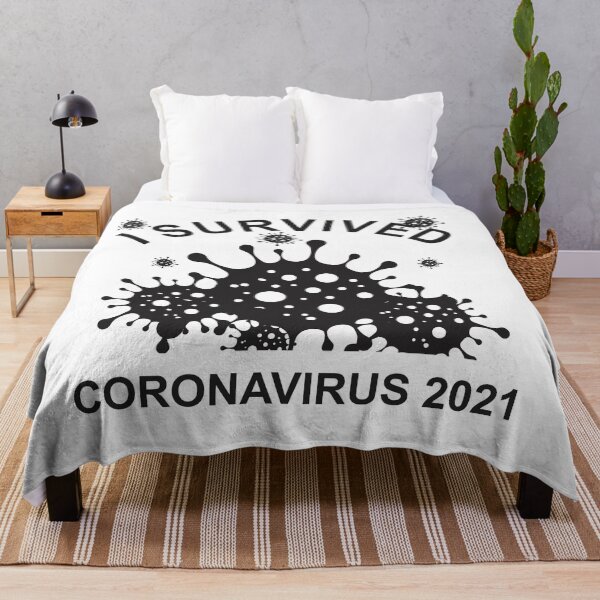 Item preview, i Survived Coronavirus 2021 designed and sold by Nayeem967.