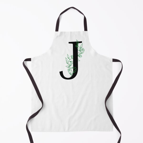 Item preview, J Initial Vine Flower Monogram Decal designed and sold by TrashPandaCreative.