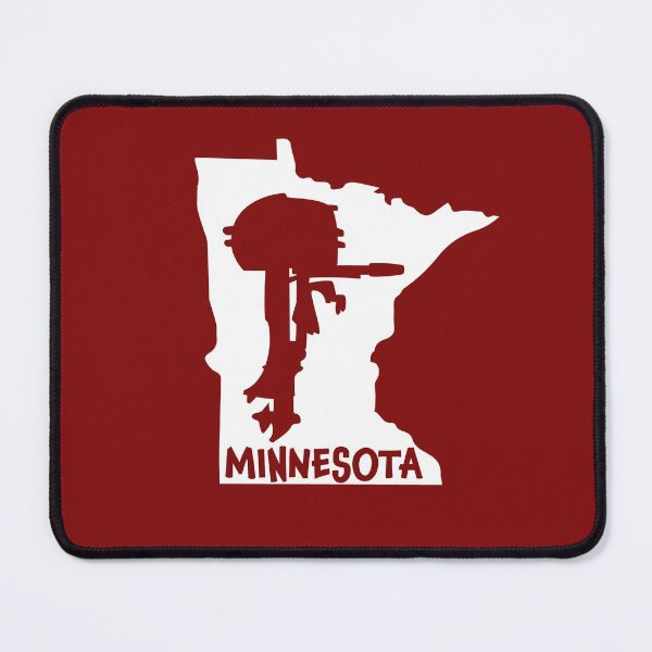 Item preview, Minnesota Souvenir Outboard Motor designed and sold by Huhnerdieb Apparel.