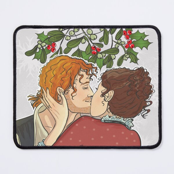 Item preview, "Mistletoe and Kiss" designed and sold by solgasart.