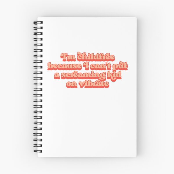 Item preview, I'm childfree because I can't put a screaming kid on vibrate designed and sold by Childfree4Life.