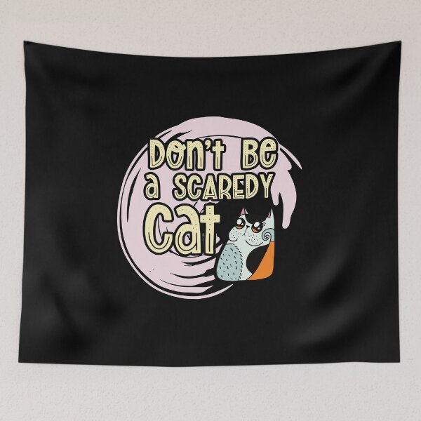 Item preview, Do not be a scaredy cat - doodle III designed and sold by Kidzz.