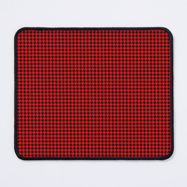 Item preview, Large Red Devil and Black Hell Hounds Tooth Check designed and sold by Creepyhollow.