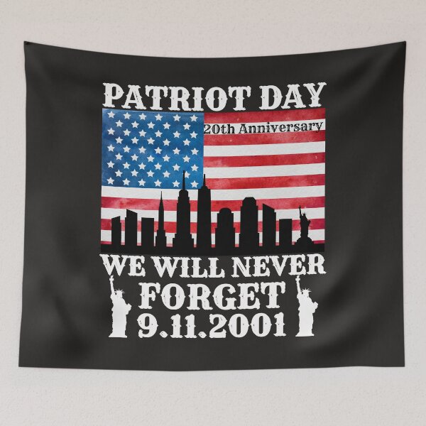 Item preview, 20th Anniversary 9/11 We Will Never Forget Patriot Day 2021 For Men and Women designed and sold by Mr. L.S.