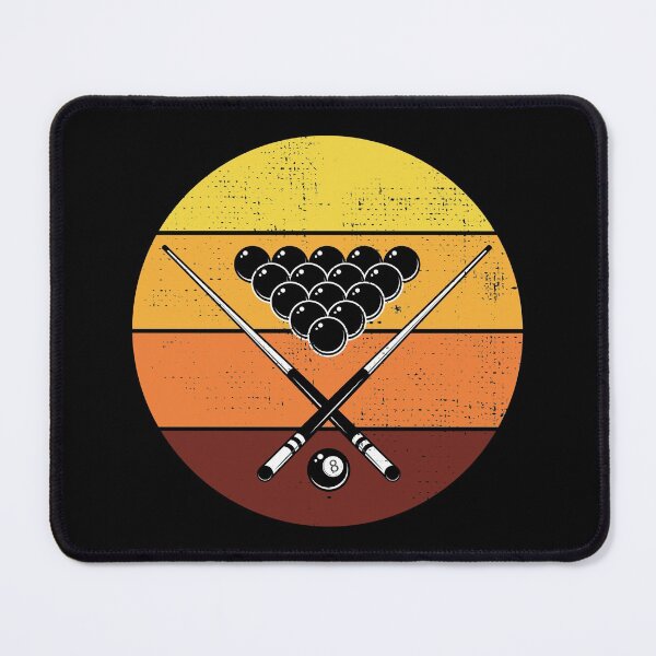 Item preview, Billiard Pool Game Cue Sports Vintage Retro Sunset designed and sold by CuteDesigns1.