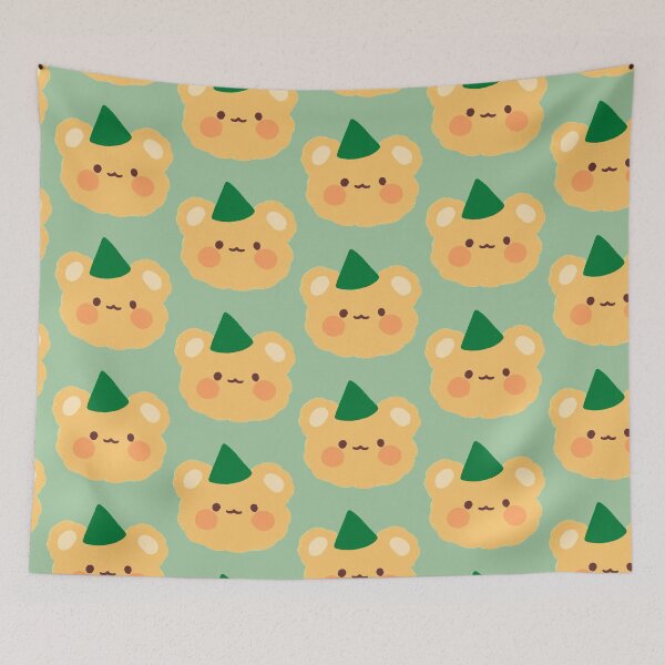 Item preview, Cute Cartoon Bear With Robin Hood Hat designed and sold by ViolettLight.