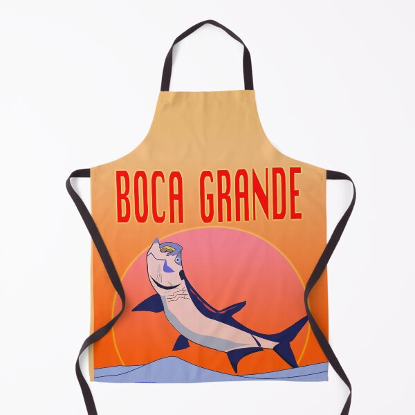 Item preview, Boca Grande with a Tarpon Jumping out of the Water designed and sold by EdwardMonet.