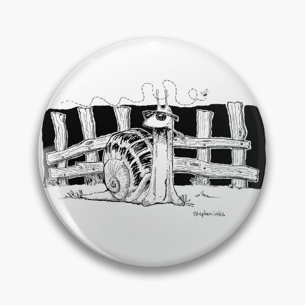 Item preview, Un caracol campestre designed and sold by stepheninks.