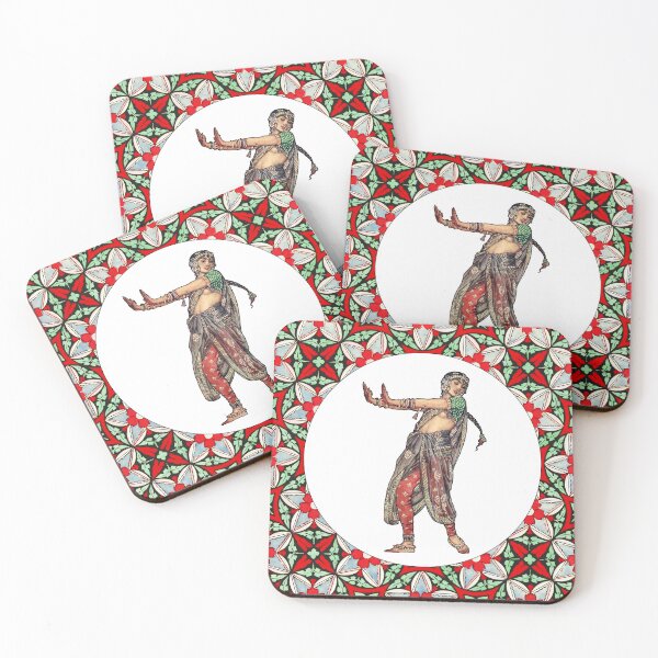 Item preview, Traditional Indian Girl Dancer - Indian Art designed and sold by AlexSin.