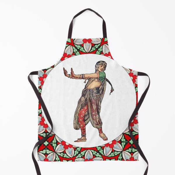 Item preview, Traditional Indian Girl Dancer - Indian Art designed and sold by AlexSin.