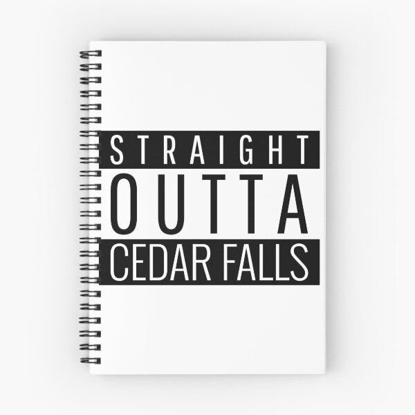 Item preview, Straight Outta Cedar Falls Iowa  designed and sold by Teelogic.