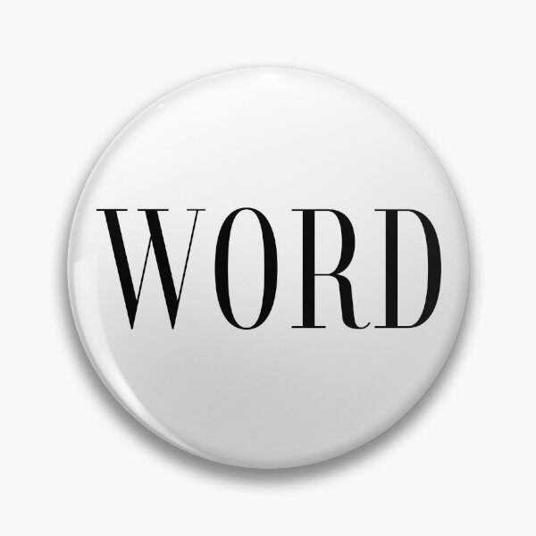 Item preview, Word designed and sold by aerishie.
