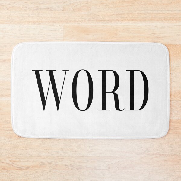 Item preview, Word designed and sold by aerishie.