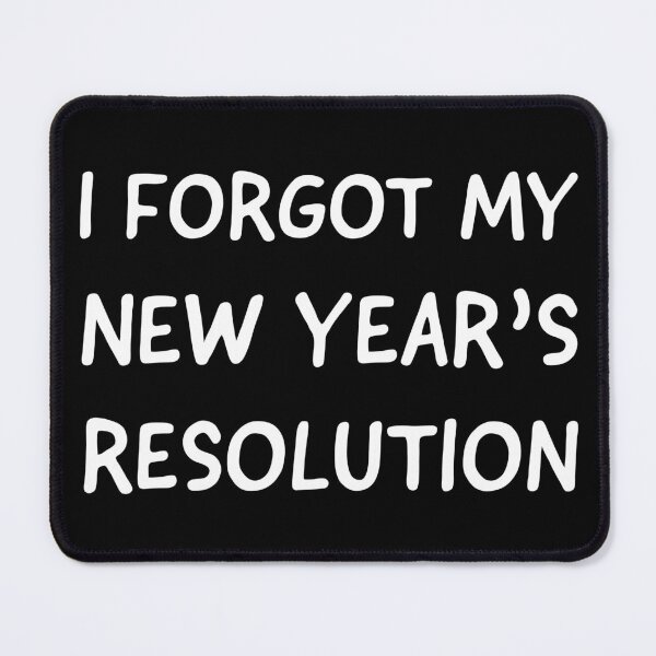 Item preview, New Year's Resolution - Typography Design 2 designed and sold by art-by-shadab.