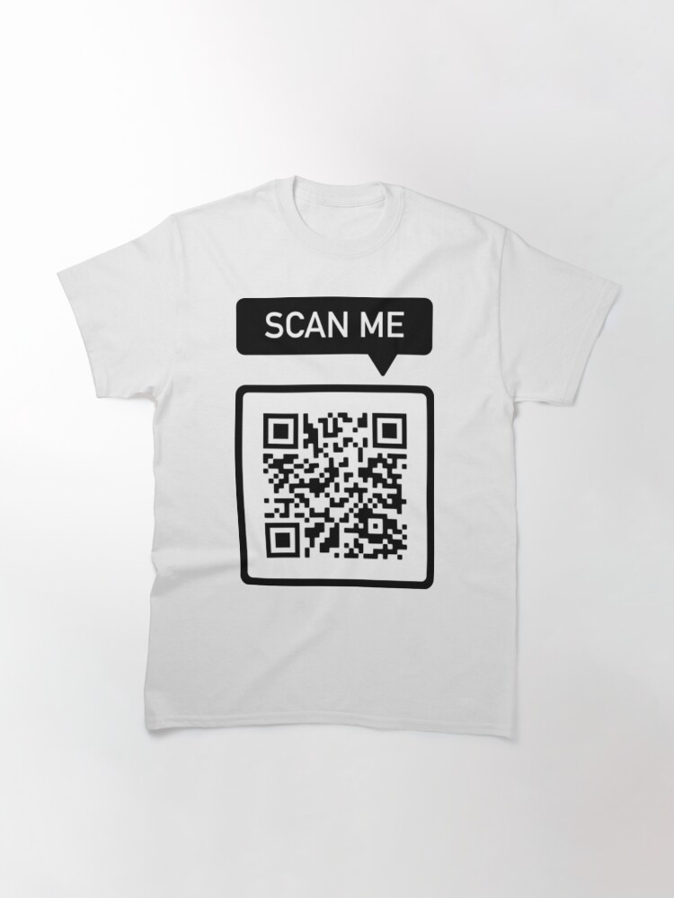 Rickroll QR Code T-Shirt