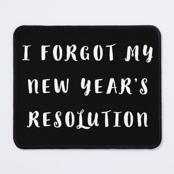 Item preview, New Year's Resolution - Typography Design designed and sold by art-by-shadab.