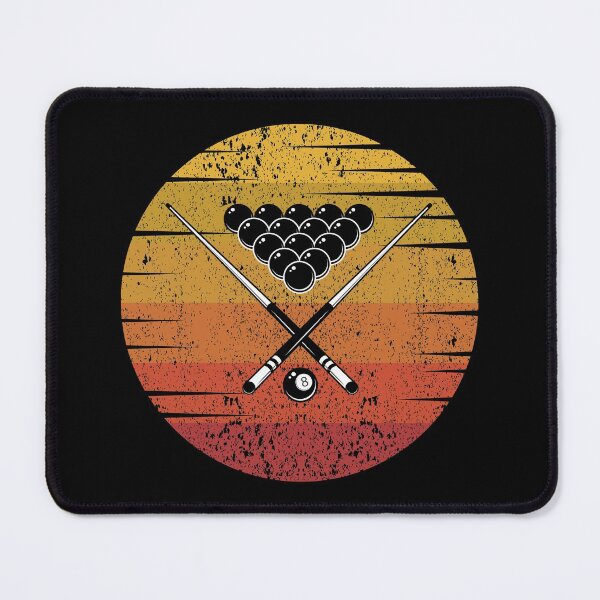 Item preview, Billiard Pool Game Cue Sports Vintage Retro Sunset designed and sold by CuteDesigns1.