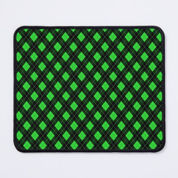 Item preview, Monster Green and Black Halloween Argyle Check Plaid designed and sold by Creepyhollow.