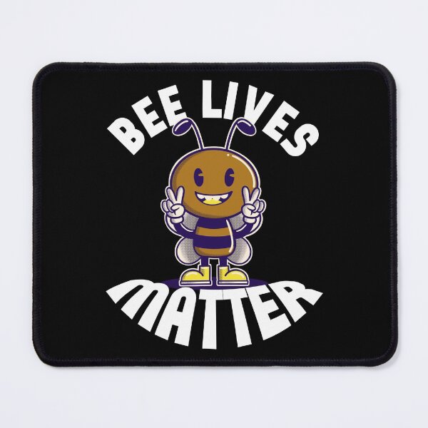 Item preview, Bee lives matter. funny peace design of a bee making the peace sign. designed and sold by NobelFashion.