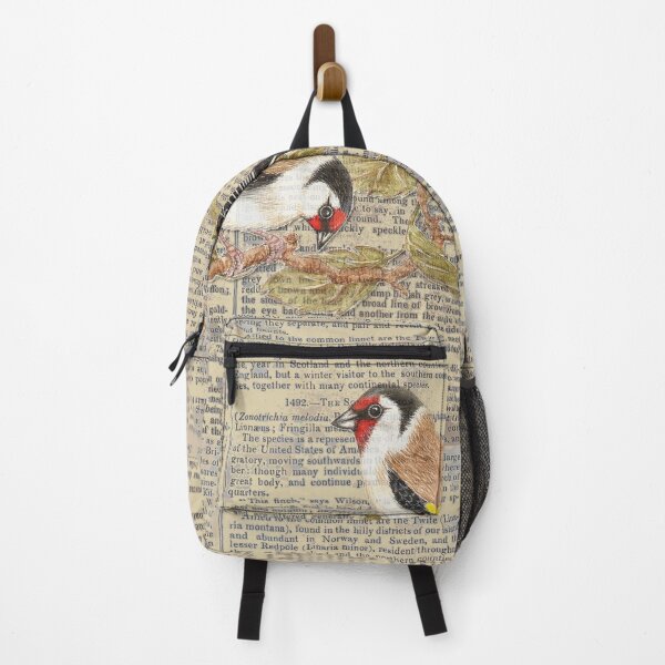 Item preview, Pretty Goldfinches on Vintage Ornithology Writing designed and sold by TTWG.